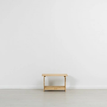 Masuta de cafea Cabana Lemn masiv rustic, 70 x 45 x 45 cm - Img 4