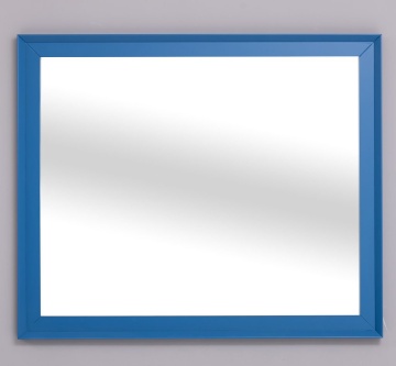 Oglinda Pianno cu rama din lemn masiv, 120 x 4 x 100 cm