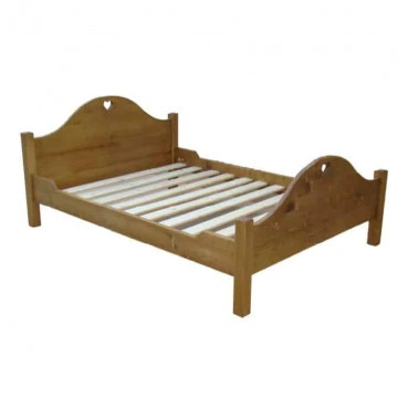 Pat Camelia din lemn masiv, 90 cm, 140 cm sau 160 x 200 cm - Img 2