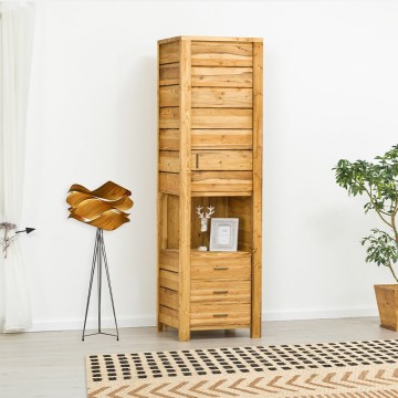 Set mobila dormitor lemn masiv Colibri, 2 piese lemn masiv rustic 04 - Img 2