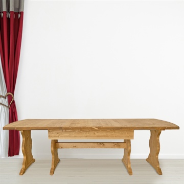 Masa rustica Manole Lemn Masiv, de 4 x extensibila 180/360 x 90 cm - Img 4