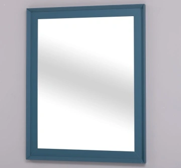 Oglinda Pianno cu rama din lemn masiv, 80 x 4 x 100 cm - Img 3