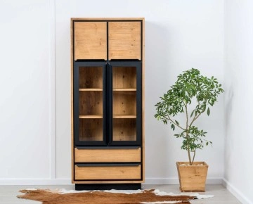 Set Mobilier Living Lemn masiv Mexicana, 3 piese, 305 x 40 x 200 cm - Img 4