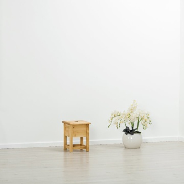Scaun / Taburet cu lada Rustic Flame lemn masiv, 35 x 35 x 45 cm - Img 4