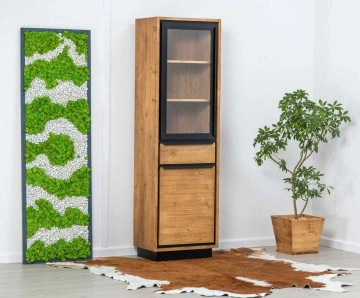 Set Mobilier Living Lemn masiv Mexicana, 3 piese, 305 x 40 x 200 cm - Img 5