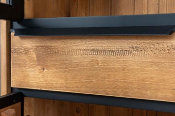 Dulap Lemn masiv Mexicana cu 1 usa, 60 x 55 x 170 cm - Img 5