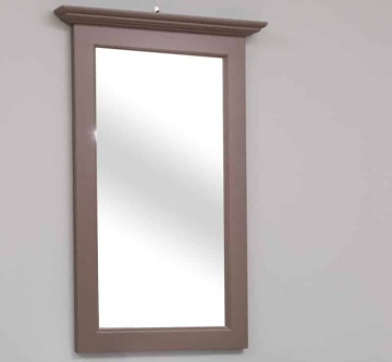 Oglinda lemn masiv pentru hol sau baie, 64 x 8 x 100 cm - Img 2
