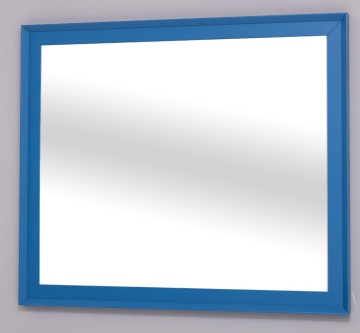 Oglinda Pianno cu rama din lemn masiv, 120 x 4 x 100 cm - Img 3