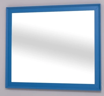 Oglinda Pianno cu rama din lemn masiv, 120 x 4 x 100 cm - Img 3