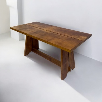 Masă Dining Makambi Lemn Masiv, 140 × 80 × 76 cm, alege esenta si marimea - Img 3