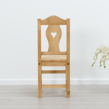 Scaun Rustic Cabana lemn masiv, model C-96, 40 x 42 x 91 cm - Img 2