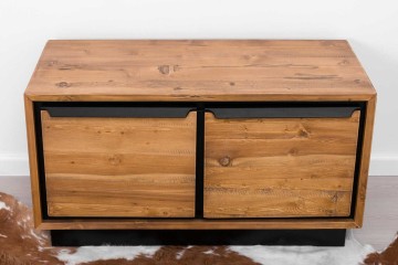 Set Mobilier Hol Lemn masiv Mexicana, 3 piese, 160 x 45 x 200 cm - Img 4