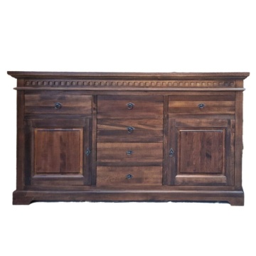 Bufet Living Colonial lemn masiv tei, 160 x 46 x 94 cm - Img 3