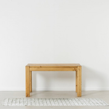 Masa lemn masiv Ecuador, Lemn masiv rustic, 160 x 90 x 78 cm - Img 2