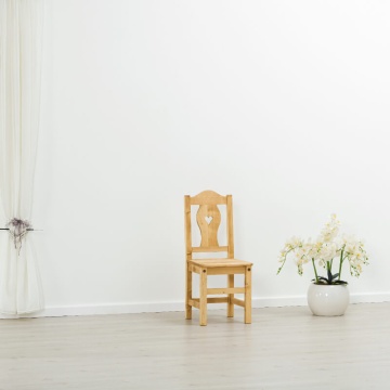 Scaun Rustic Cabana lemn masiv, model C-96, 40 x 42 x 91 cm - Img 3