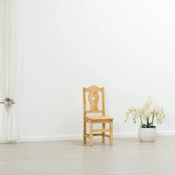 Scaun Rustic Cabana lemn masiv, model C-96, 40 x 42 x 91 cm - Img 3