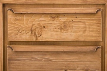 Comoda Lemn Masiv Mexicana, 1 usa si 1 sertar, 52 x 45 x 85 cm - Img 7