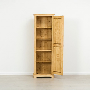 Dulap 1 usa Ursul Carpatin, Lemn masiv rustic, 65 x 46 x 200 cm - Img 2