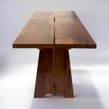 Masă Dining Makambi Lemn Masiv, 140 × 80 × 76 cm, alege esenta si marimea - Img 5