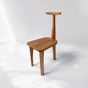 Scaun Bakari lemn masiv cires, 50 × 43 × 97 cm, alege esenta