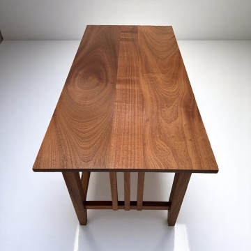 Birou Mufasa Lemn Masiv Mahon, alege esenta lemnului 152 × 74 × 74 cm - Img 5