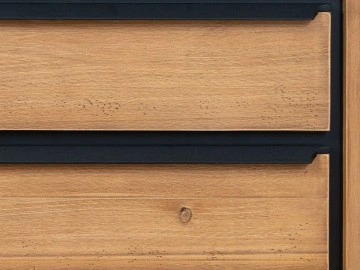 Comoda Lemn masiv Mexicana, 4 sertare, 92 x 48 x 92 cm - Img 6
