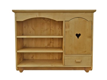 Corp de bucatarie Rustic Cabana din lemn masiv, 100 x 30 x 85 cm