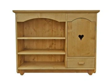 Corp de bucatarie Rustic Cabana din lemn masiv, 100 x 30 x 85 cm