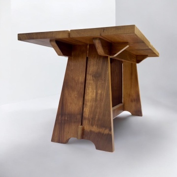Masă Dining Makambi Lemn Masiv, 140 × 80 × 76 cm, alege esenta si marimea - Img 1