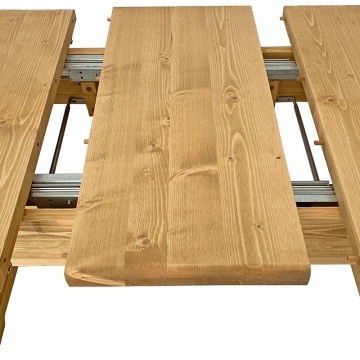 Masa rustica Manole Lemn Masiv, de 4 x extensibila 180/360 x 90 cm - Img 6