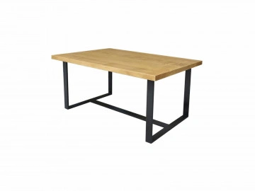 Masuta de cafea lemn masiv Industrial Wood, 100 x 50 x 45 cm - Img 3