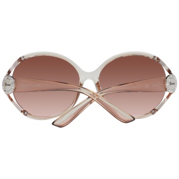 Ochelari de soare Guess GF6099 57F, Auriu Rose - Img 3