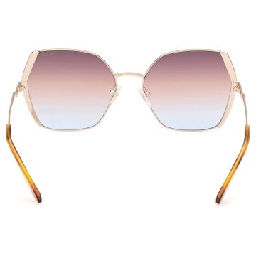 Ochelari de Soare Dama GU7843-S – Rama Butterfly Rose Gold, Lentile Gradient UV400 - Img 5