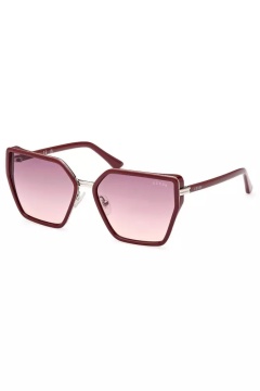 Ochelari de soare dama, GUESS JEANS, 100% INIETTATO, Rosu, UNI, GU7871S - Img 4
