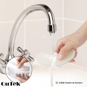 Set 4 Filtre pentru Dispenser Apa Automat QuTek® 1.5 L, Fantana pentru Pisici/Caini QuTek, Purificare, Ionizare, Carbon Activ - Img 6