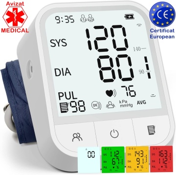 Tensiometru digital QUTEK™ cu mansetă confortabilă aplicată pe braț