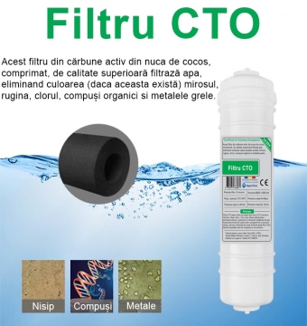 Set filtre de schimb pentru Purificator apa Aqua Pura Qutek- necesar pentru 1 an de zile - Img 3
