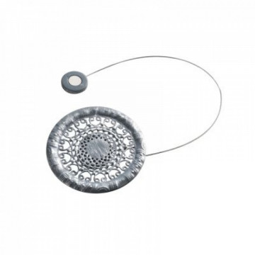 Accesoriu perdea/draperie gri/argintiu cu magnet - Img 1