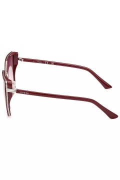 Ochelari de soare dama, GUESS JEANS, 100% INIETTATO, Rosu, UNI, GU7871S - Img 2