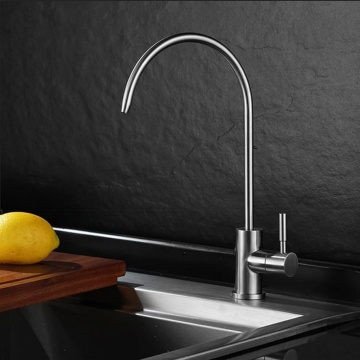 Baterie pentru filtre si purificatoare de apa, QuTek, din inox cu cartus ceramic, conectare rapida de 1/4