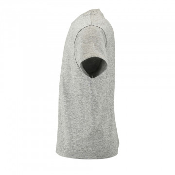 Tricou pentru copii simplu, Regent, 100% bumbac, gri - Img 3