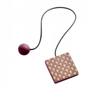 Clema magnetica "lumos" pentru perdea/draperie, 43cm, bordeaux - Img 2