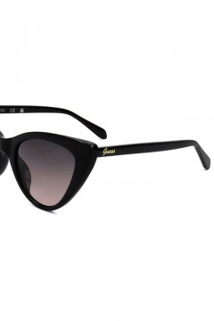 Ochelari de soare, de dama, Guess GF6147 01B, Negru - Img 5