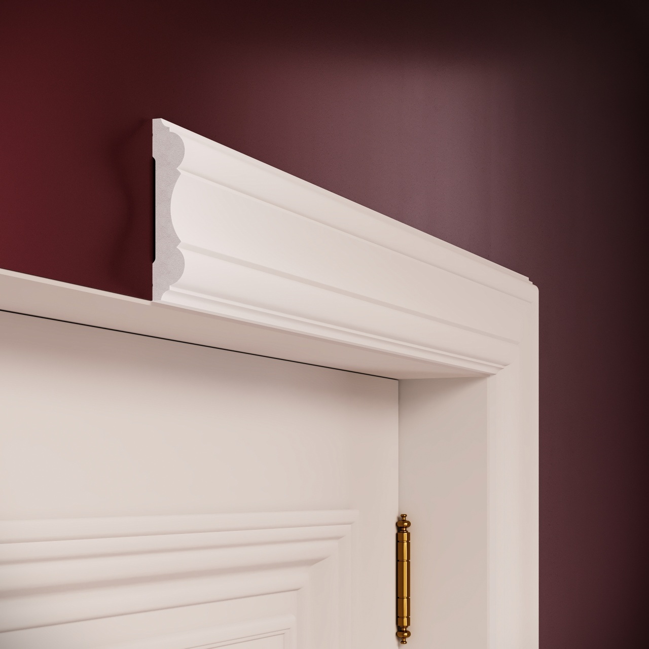 Brau decorativ din polimer rigid B14 - 10.1x2.2x200 cm - 1 | YEO