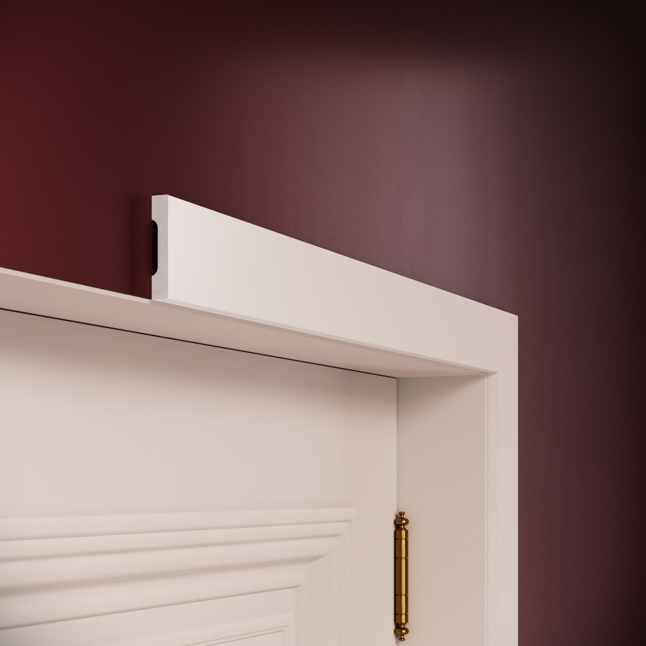 Brau decorativ din polimer rigid B20 - 5.8x1.2x200 cm - 2 | YEO