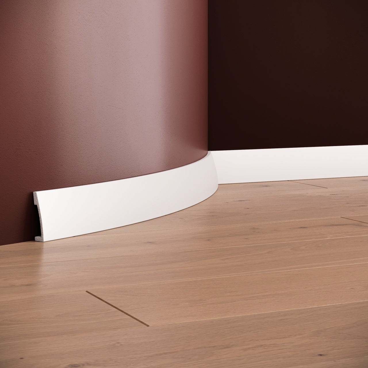 Brau decorativ din poliuretan flexibil B24F - 5x1.3x200 cm - 1 | YEO
