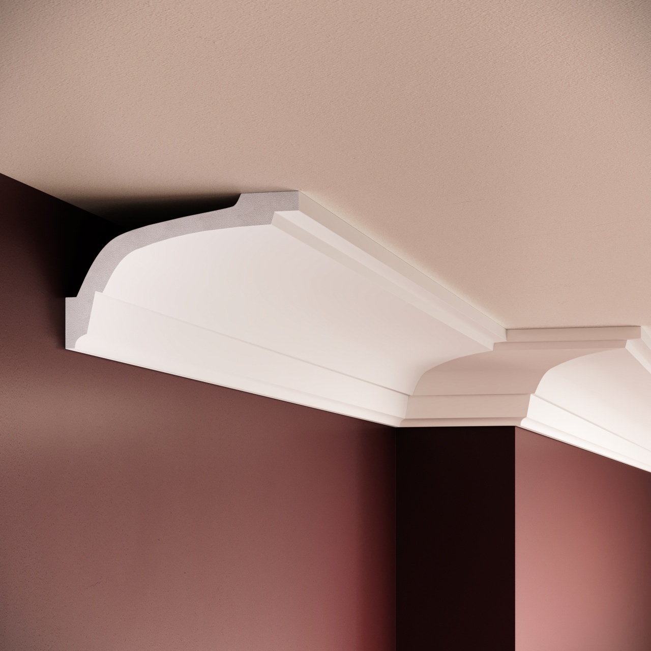 Cornisa decorativa P836 - 6.5x12x200 cm