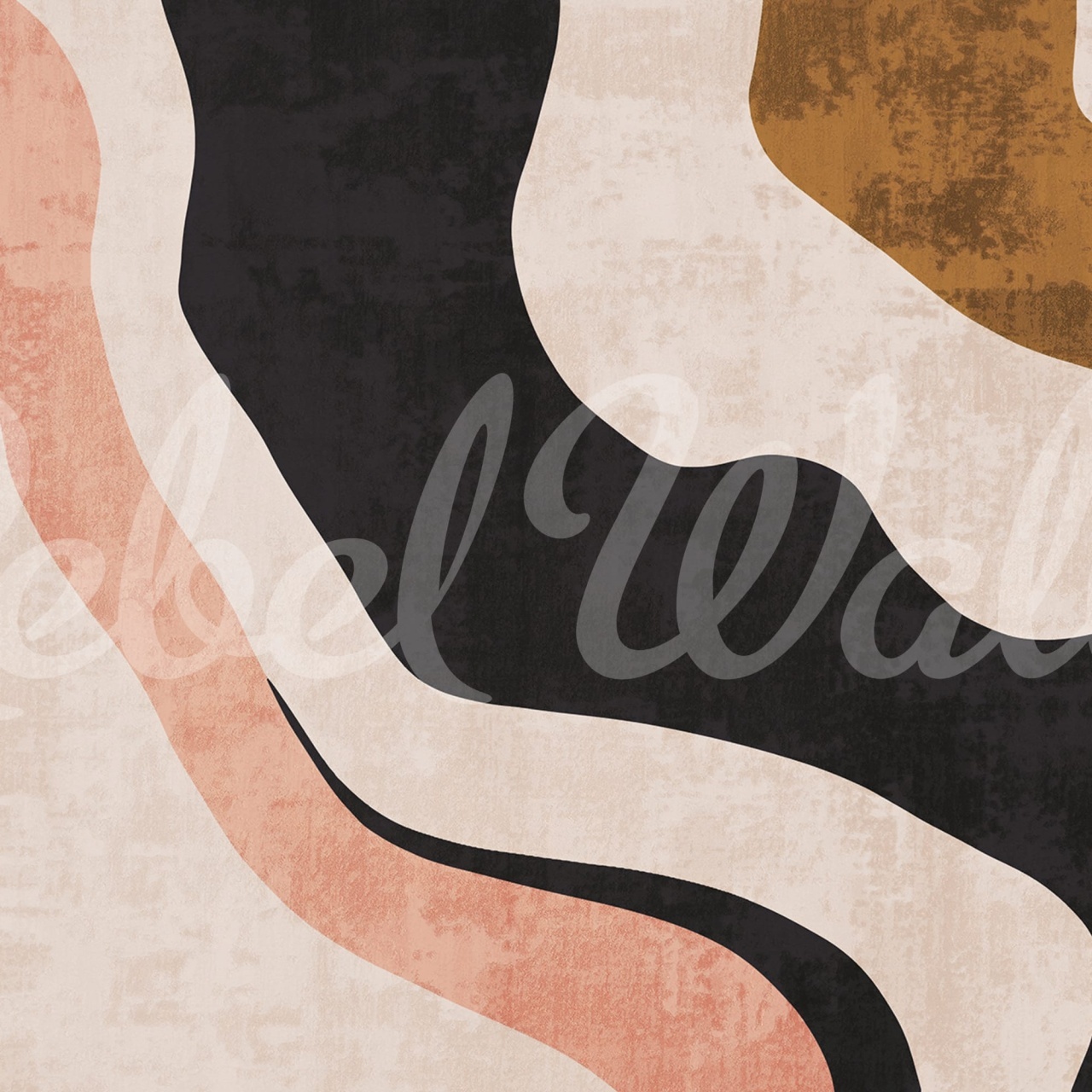 Fototapet, Abstract Flow, Beige, Rebel Walls - 2