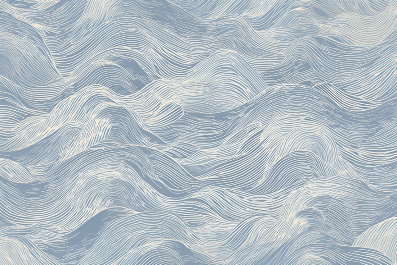 Fototapet Abstract Profond Vagues Rêve PV100