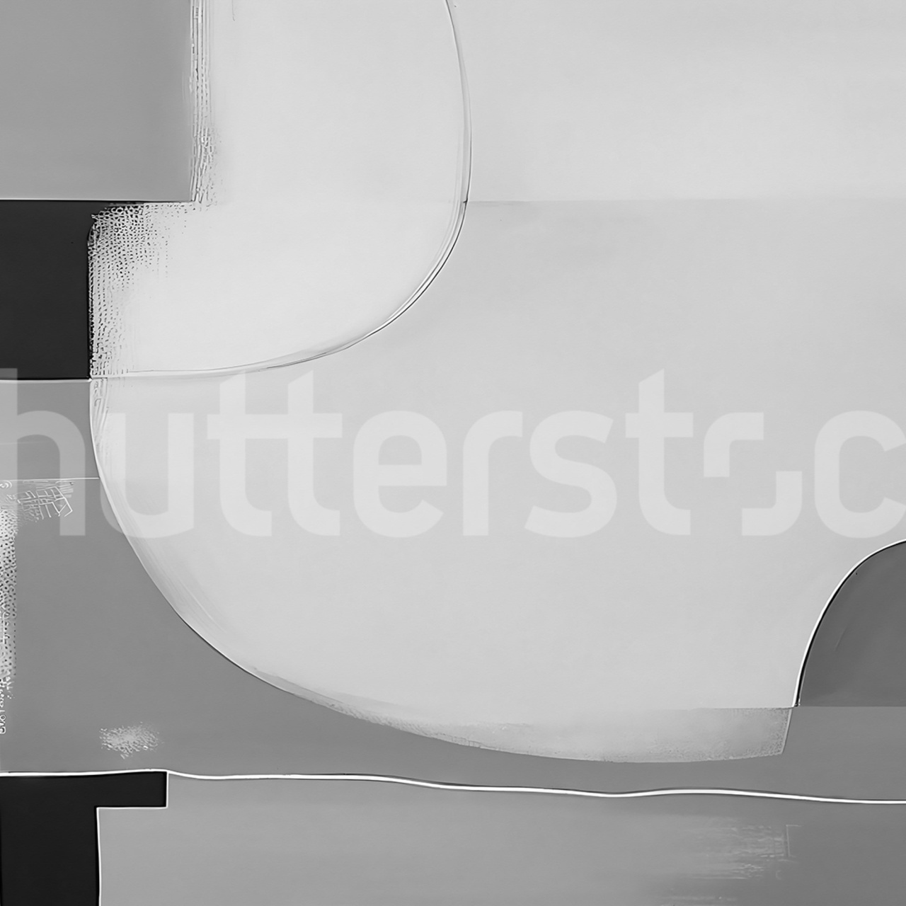Fototapet, Abstract Shapes, Gray, Rebel Walls - 2